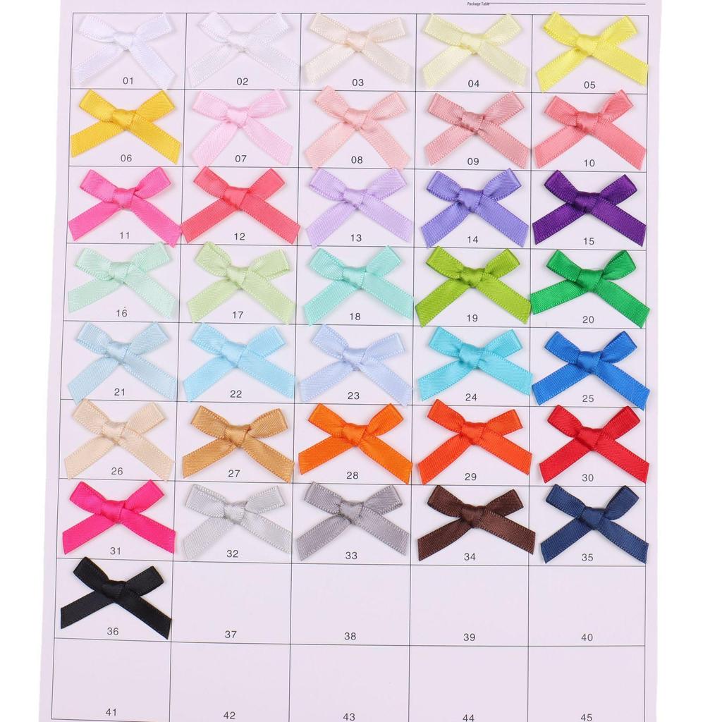 0.6CM Polyester Ribbon Bow - Small Bow Accessories