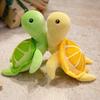 Lemon Turtle Plush Toy Ultra Soft Stuffed Animal Child-friendly Sleeping Toys Stress Relief Huggable Pal