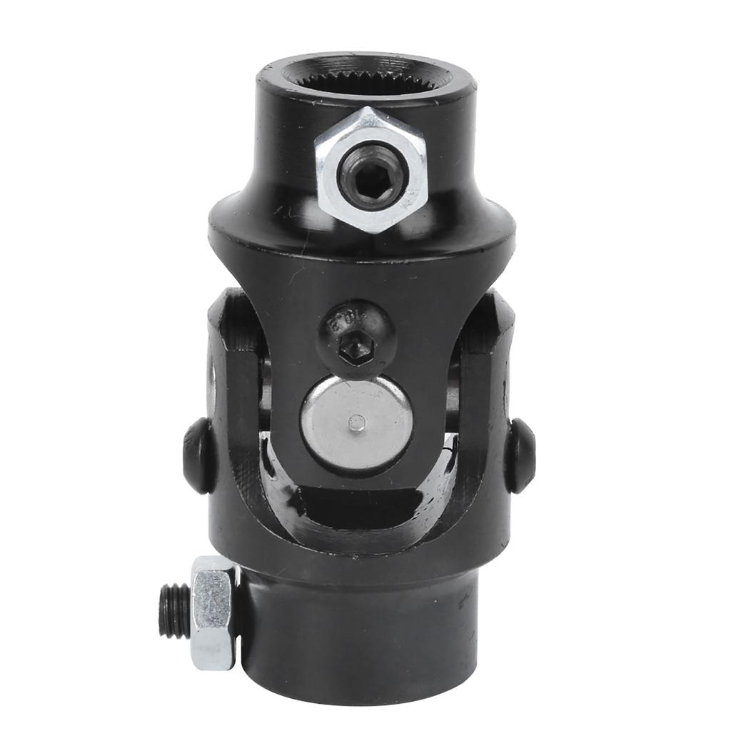 Steering Shaft U Joint 3 4 36 Spline X 3 4in DD for Grinding Machines Levelers Fit for Mustang(Black )