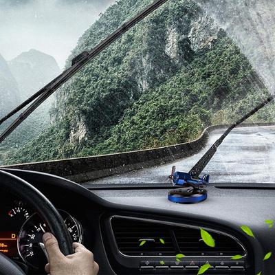 Car Perfume Diffuser Rotating Car Air Freshener Oil Diffuser Solar Powered Car Aromatherapy With Fragrance Oil Airplane Shape