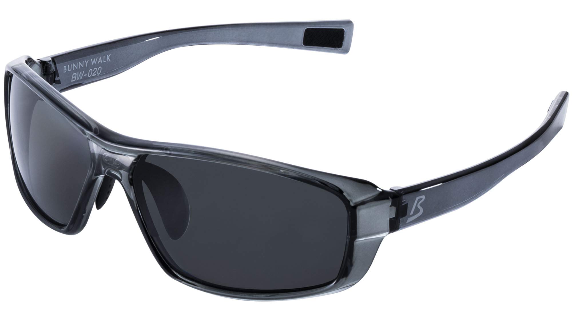 

Polarized Sunglasses Clear Black [Bunny Walk] BW-020 BW-0204F GRAY-F
