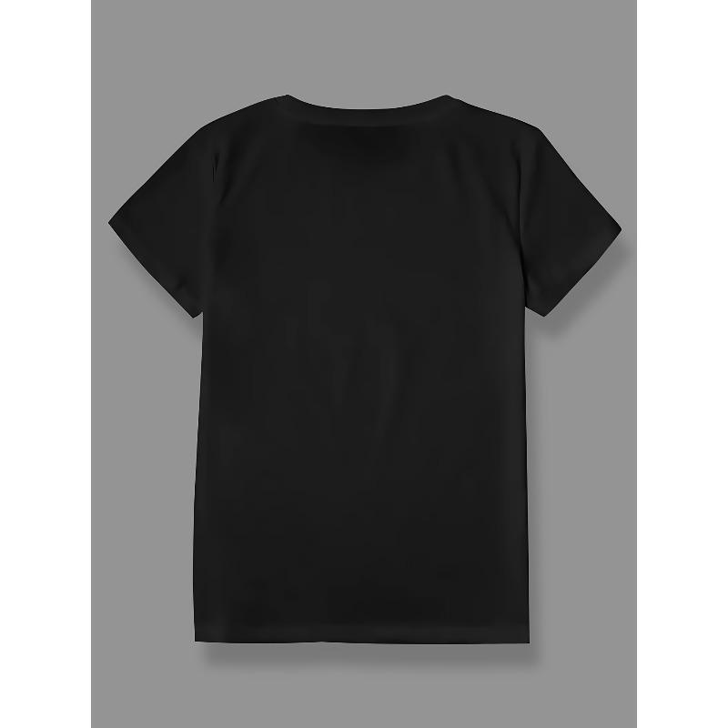 European Size YS021619 St. Patrick's Day Theme Printed Fitted Round Neck Fashion Women's Short Sleeve