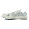 Converse 1970er Chuck Taylor All Star Glitzer Glanz Canvas Rutschfest Strapazierfähig Niedrig geschnitten Skate-Schuhe Damen Sneaker Blau 569538C