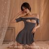 New Sexy Hollow One-piece Pajamas Uniform Temptation Free Nightgown Hot Pure Desire Suit