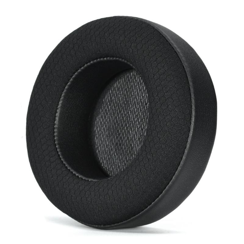 Soft Ear Cushions Feature Soccer Net Design Earpads Noise Isolation Ergonomic for Dedicated Model Headphone