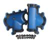 Pulinle Cast Iron Pipe Repair Clamp & Reducing Tee