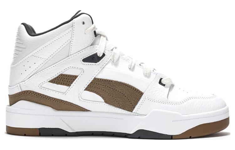 Men's Sneakers PUMA Slipstream High Cracked Leather 'White Chocolate Chip'