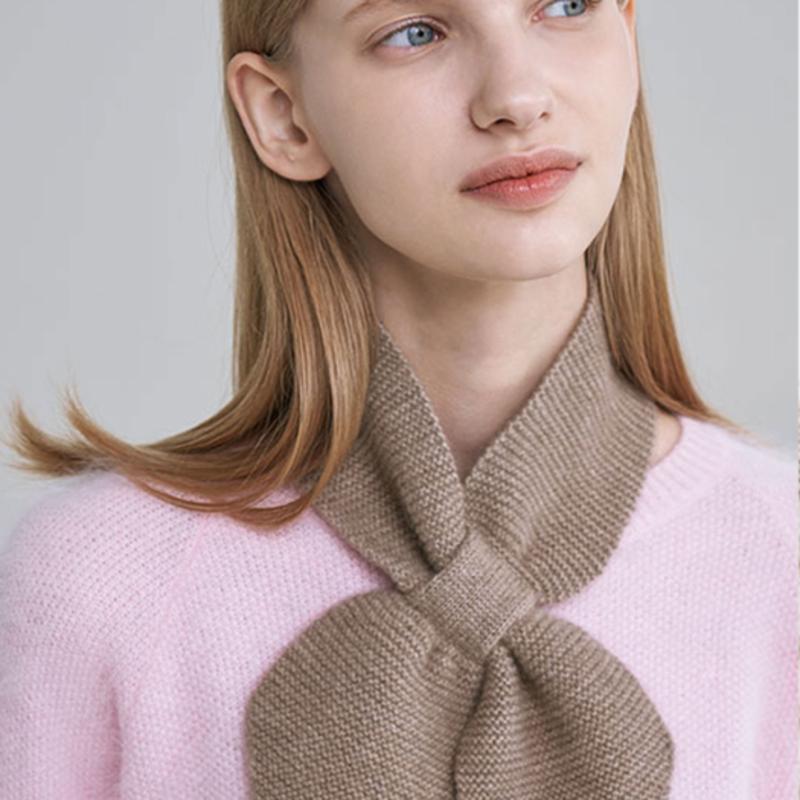 

Merrycoop by Goodneighbors [22FW] Merrycoop Cashmere Petite Muffler BROWN single type