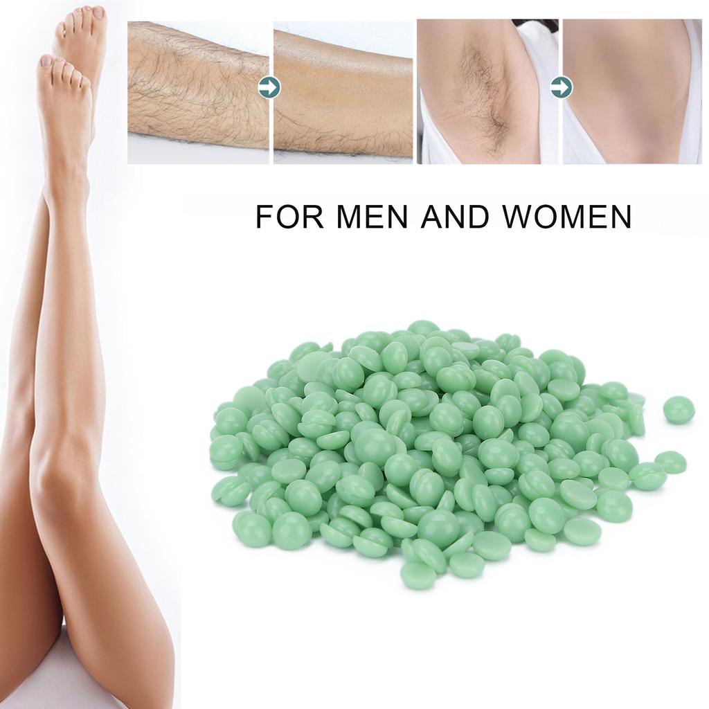 Männer Frauen Enthaarung Wachs Perlen Haushalt Haar Entfernung Hartwachs Bean Zubehör 50g