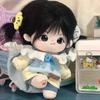 20cm Idol Cotton Doll Plush Kawaii Baby DIY Dress Up Set Soft Stuffed Figure Toys Collection Kid Girl Birthday Halloween Gifts