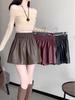 High Waist Elastic Leather Bootcut Pants - Slim, Versatile, Wide-Leg, Korean Style for Women (Autumn/Winter)