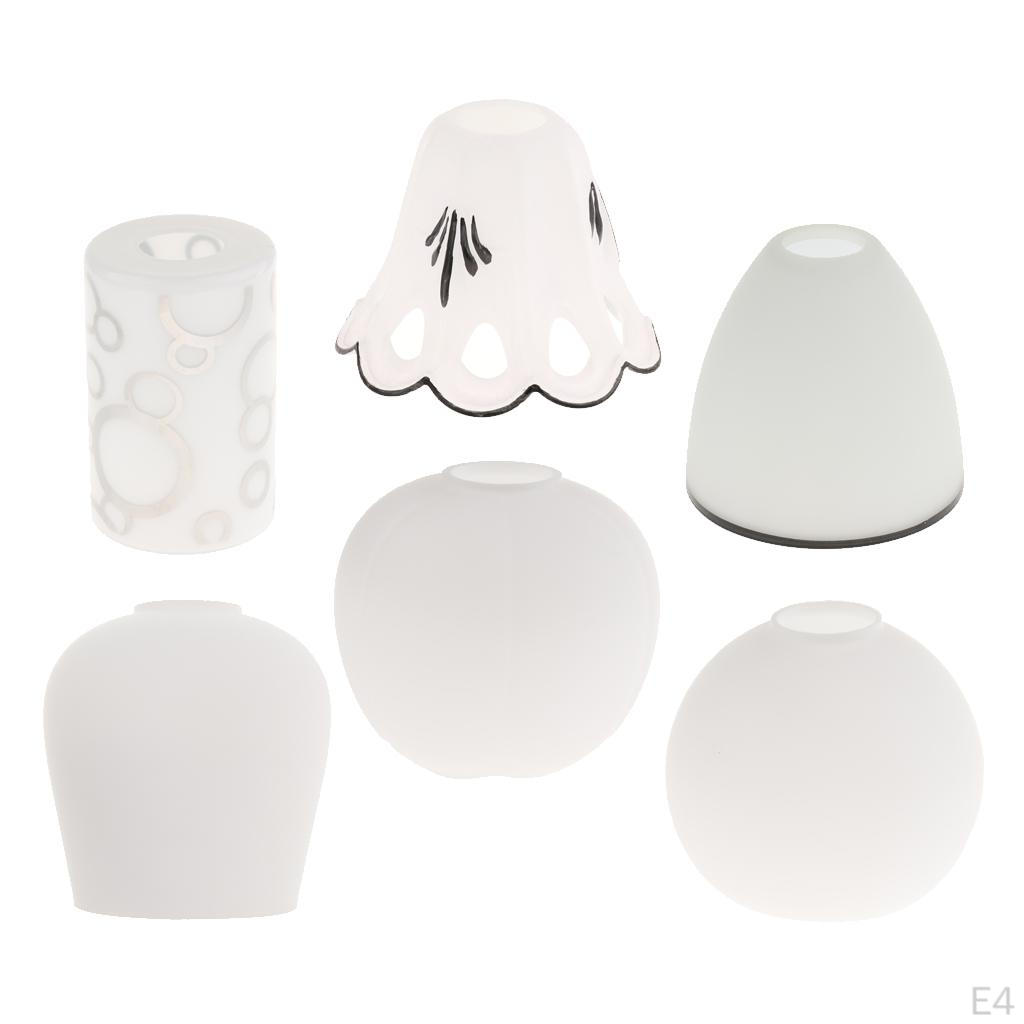 Ceiling lamp -day cover lighting E27 E14 glass high resistance to temperatures