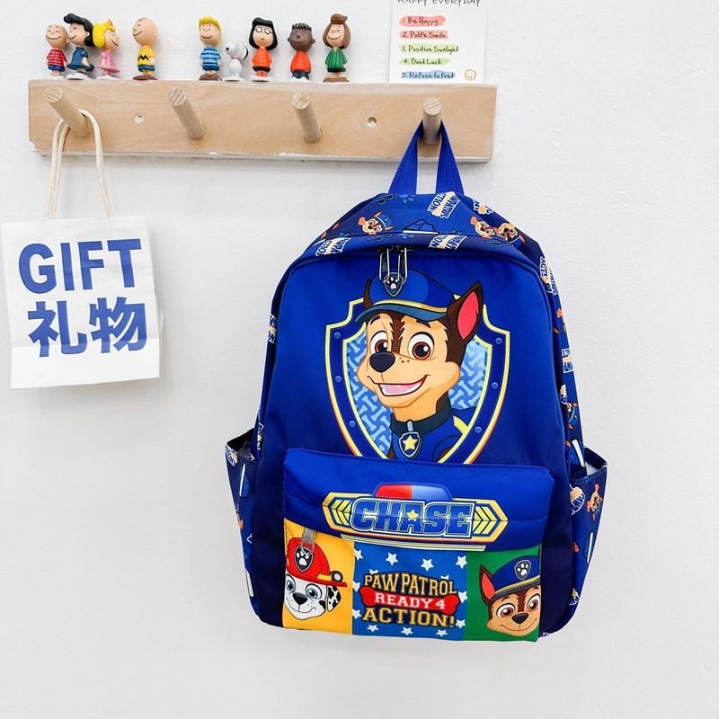 Paw Patrol Kids Backpack With Lightweight Nylon For School Kindergarten Boys And Girls Special Characters Included