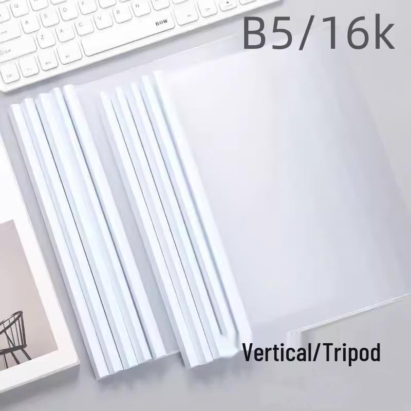 

10-Pack Transparent Slide Bar Files