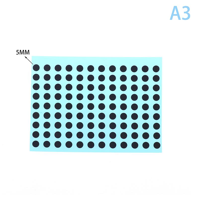 Diameter 3/4/5/6 MM Black Conductive Rubber Pads Keypad Repair Kit For IR Remote Control Conductive Rubber Buttons 5