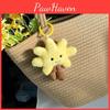 Sun Shape Plush Doll Pendant Key Chain Decor For Birthday Gifts And Collectors