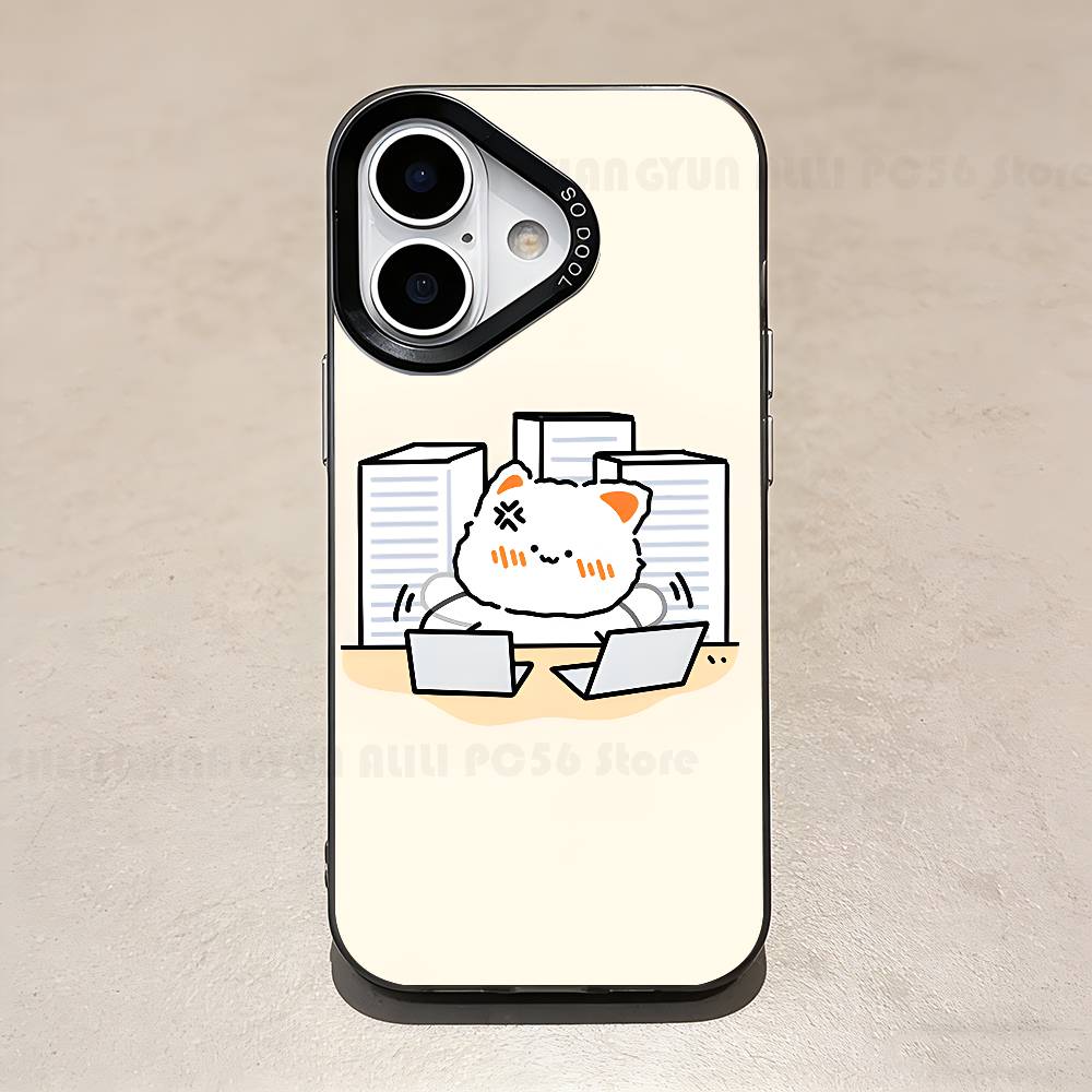 

Mental State of Worker Phone Case For IPhone 17 16e 16 15 14 13 12 11 Pro Max X XR XS MAX Back Cover iPhone14