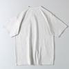 Japanese-Style Pure Cotton Versatile Loose Spliced Short-Sleeve T-Shirt for Men with 3D Cut and Mesh Pockets Casual Half-Sleeve Shirt