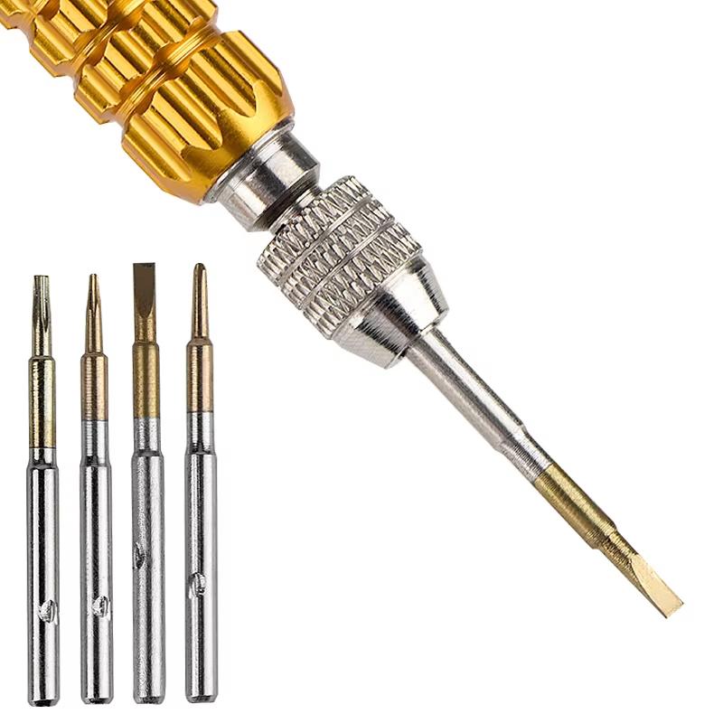 

JCD Портативный 8 в 1 алюминиевый отвертка в форме ручки многофункциональный инструмент прецизионный набор инструментов для ремонта мобильных телефонов набор отверток бит