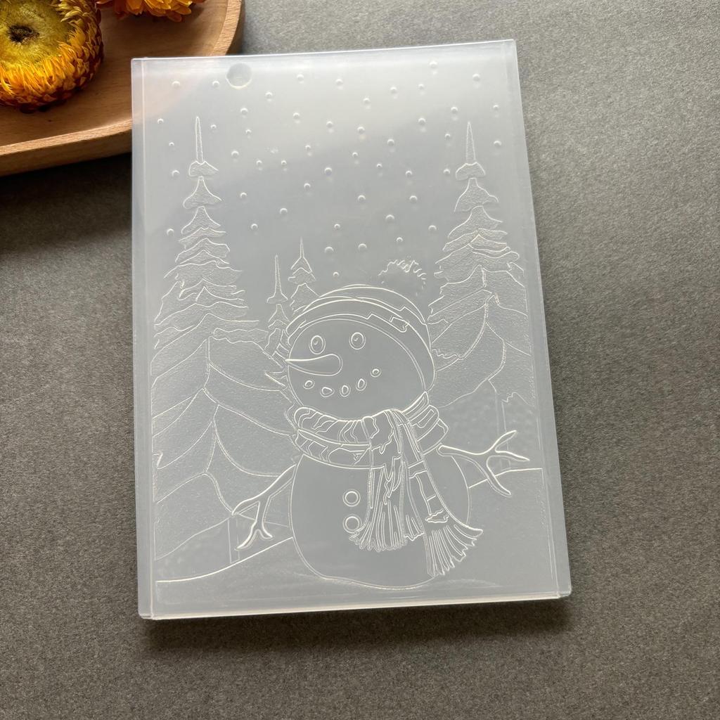 3D-geprägtes Blumen-Kunststoffform für DIY-Reliefstempel-Sammlung