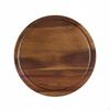 Wooden Cake Stand with Glass Cloche Vintage Design Multipurpose Covered