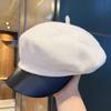 Retro Octagonal Beret: Korean Style Versatile Warm Painter Hat for Women, Autumn & Winter