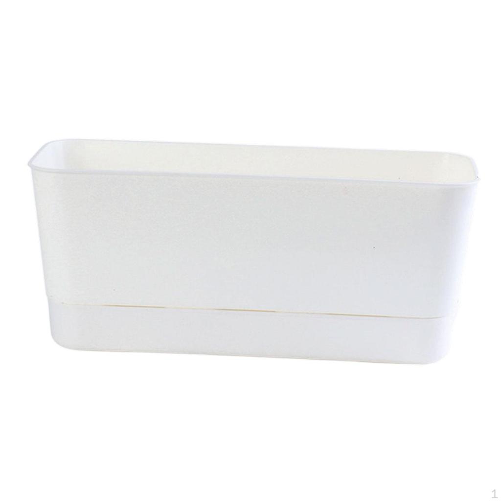 Compact Rectangle Planter for Indoor And Outdoor Vegetable Cultivation