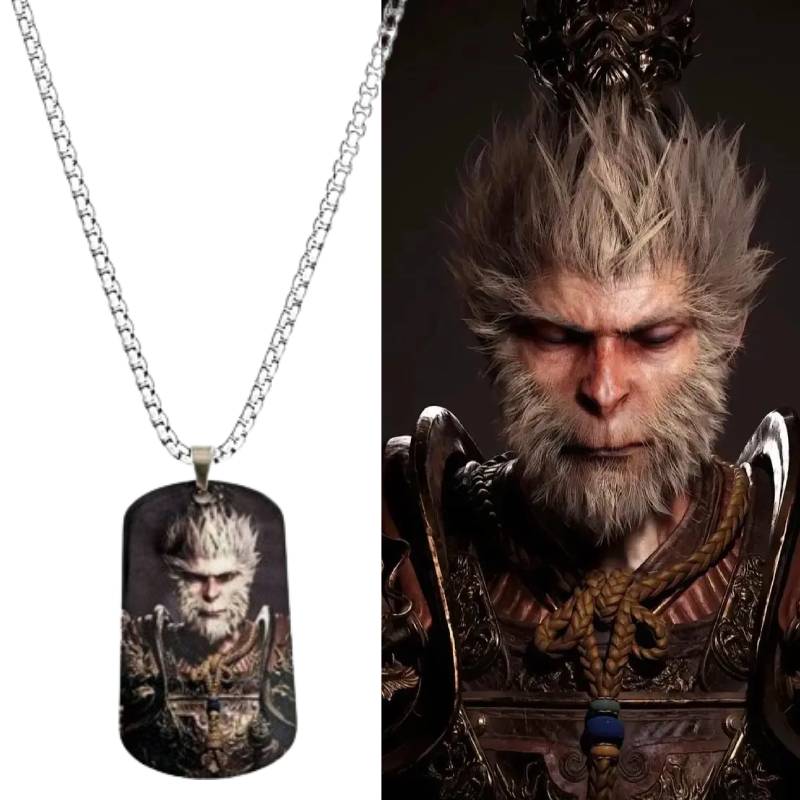 Wukong Black Myth Necklace Pendant Jewelry Accessory Decoration Game Peripheral
