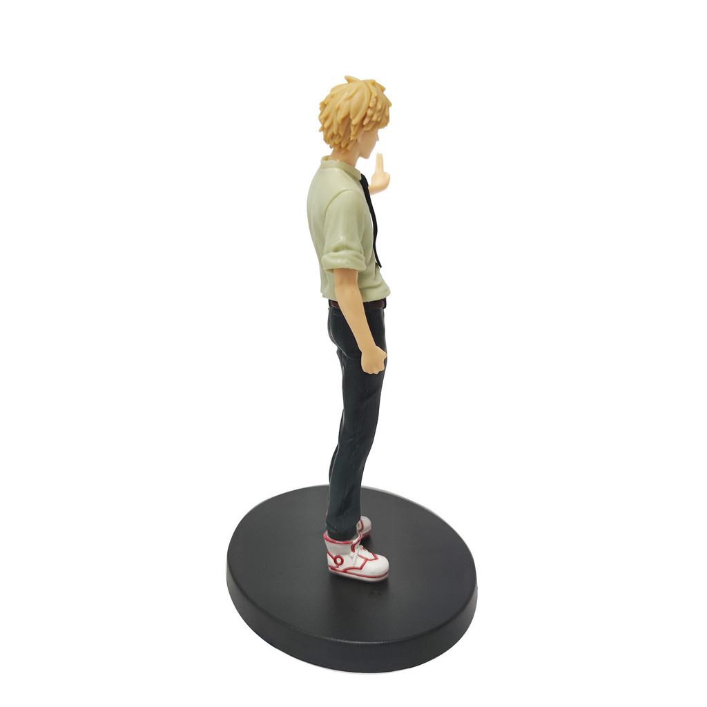 Chainsaw Man Denji Pvc Model Electric Hand Puppet With Assembly For Collectible Display
