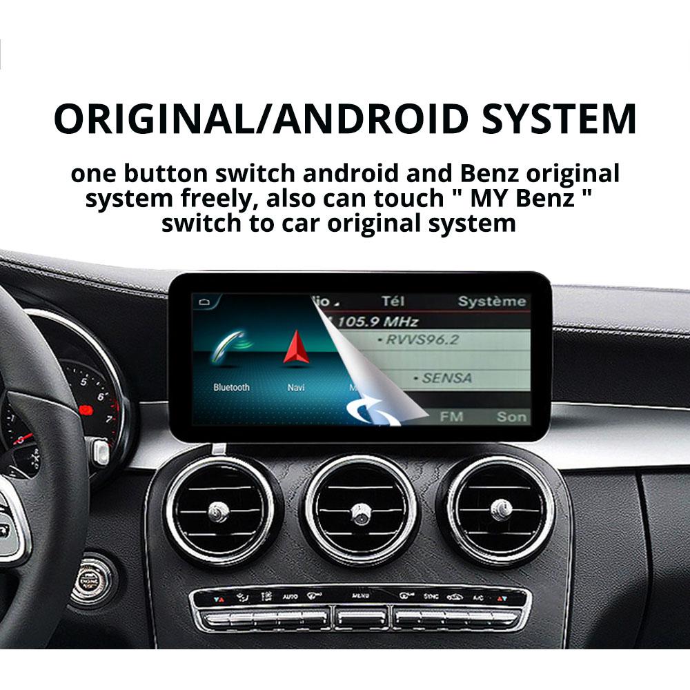 10.25'' 6+128G Android13 Car Multimedia Player For Mercedes A Class W176 LHD 2013-2018 NTG 4.5 5.0 Carplay GPS Navi BT