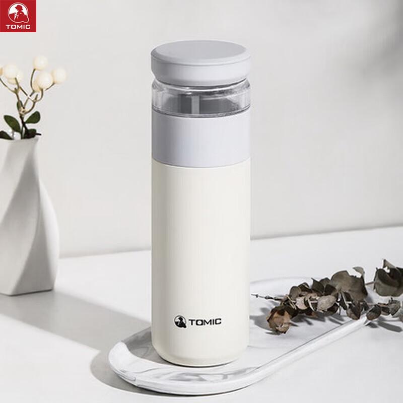 TOMIC Tea Infuser Vacuum Insulated Bottle