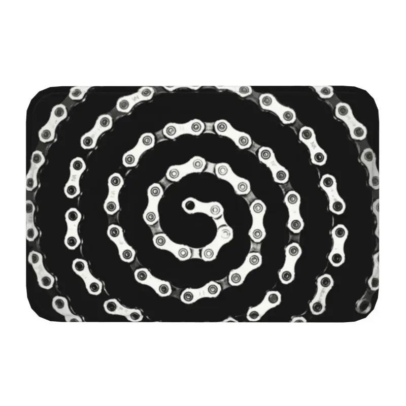 Personalized Bicycle Bike Riders Doormat Mat Anti-Slip Bicycling Cyclist MTB Mountain Biking Kitchen Bath Toilet Rug Carpet