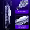 Highly Elastic Crystal Condom Reusable Penis Extender Sleeve Delay Ejaculation Penis Enlargement Intimate Goods Sex Toys For Men