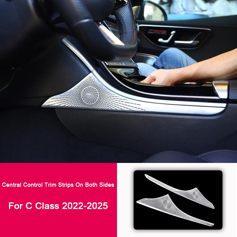 För Mercedes Benz C-klass W206   2024 2025, Bilhögtalare Överdrag Diskant Hornskydd, Dörrljud, A-stolpe Biltillbehör