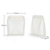 1600ml Food Storage Bag Silicone Meal Prep Bag New Reusable Freezer Bag  Travel Use