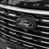 14.5cm Car Front Badge Emblem Replacement Accessories For Ford ST Fiesta Focus Mk2 3 4 Edition Mondeo Fusion Ecosport Ranger