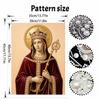 DIY 3D Pearl Diamond Painting Art Set Queen Saint Crown Home Decor Art Set Wall Art