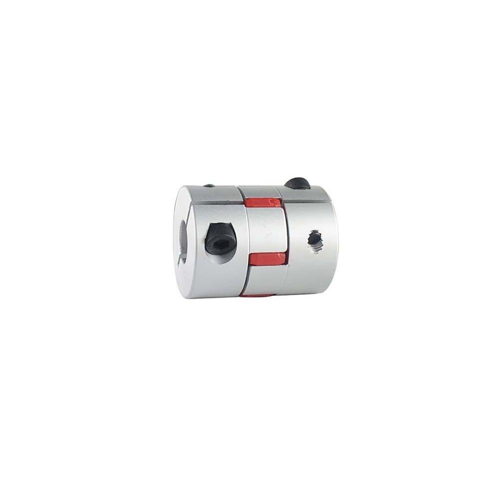 XB CNC Aluminum Alloy Plum Blossom Split-Jaw Clamping Elastic Motor Lead Screw Coupling D40L50