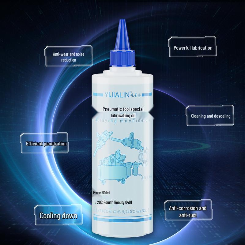 Air Tool Maintenance Oil for Impact Wrench, Grease Gun, Screwdriver, Grinder, and Nail Gun