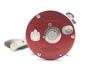 AbuGarcia Ambassadeur 6500CS Rocket Red Counterbalanced Handle Round Reel for Cage Fishing Right-Handed