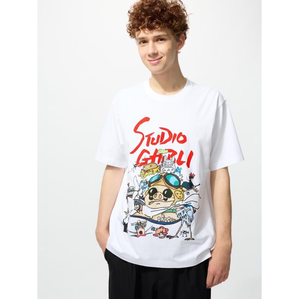 

Uniqlo STudio Ghibli UT Graphic T shorT Sleeve F 00 WHITE/UNISEX S