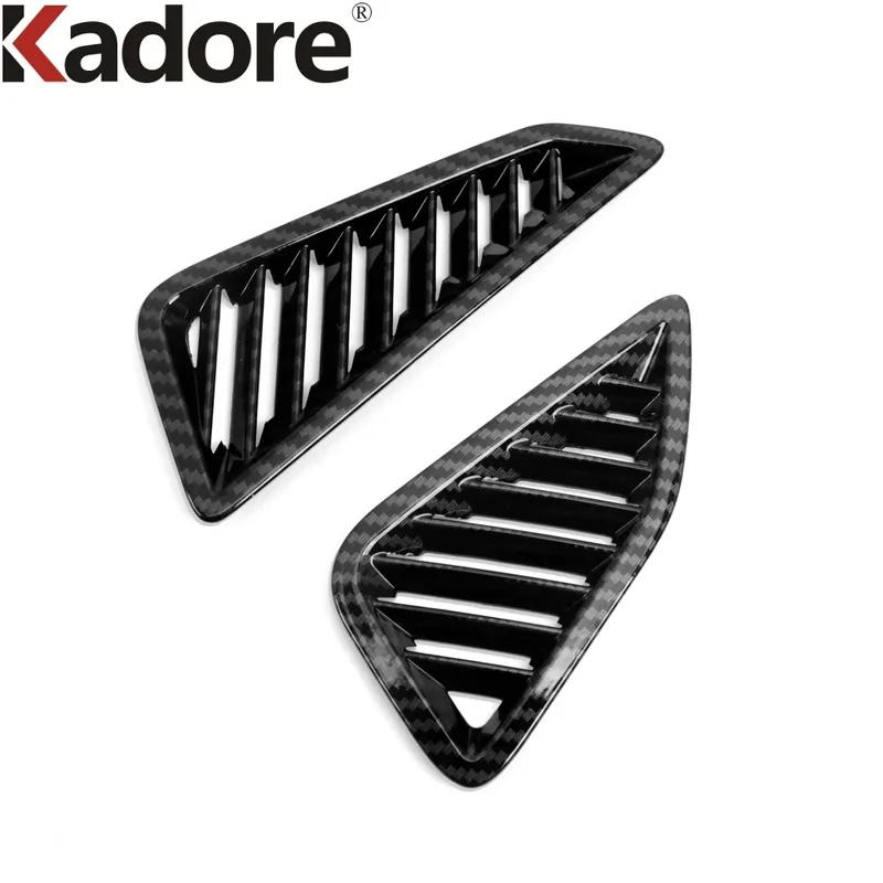 Car Front Air Condition Vent Outlet Cover Trim For Toyota Corolla E210 - 2024 2025 Carbon Fiber Interior Accessories