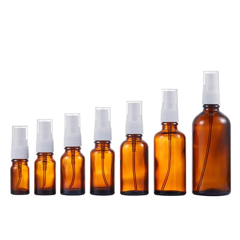 Essential Oil 10ml Bottle, 50ml Alcohol Bottle, 30ml Brown Perfume Spray Bottle