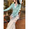 In Stock: 2026 New Style Slimming Lyocell Tencel Henley Long Sleeve Tee