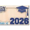 Class of 2026 Graduation Money Holder Wooden Graduation Cash Envelope Box for High School Senior College University Graduates Student Gifts