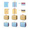 huaqianguhh Travel Storage Bag, Waterproof Oxford Organizer, with Reinforced Handle, Cartoon Print Luggage for Clothes Toiletries Shoes