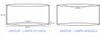 Modern lampshade 50CM matero choice of 6 colors