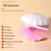 Rechargeable 18W LED Nail Lamp: Quick-Dry, Non-Blackening, Small Shell Design for Gel Polish