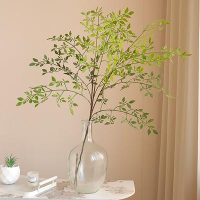 Einzelner Ast 3-Ast Südlicher Himmel Bambus Künstliche Grüne Pflanzen Wald Heimmöbel Hoteldekoration Grüne Pflanzen Künstliche Blume Südlicher Himmel Bambus