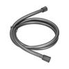 PVC Shower Hose 1.5m Handheld Shower Hose Smooth and Anti Entanglement Durable Shower Tube Grey for